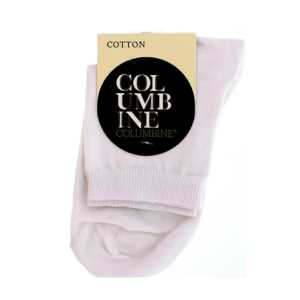 QMC Ankle Crop Sock 3 Pack White Size